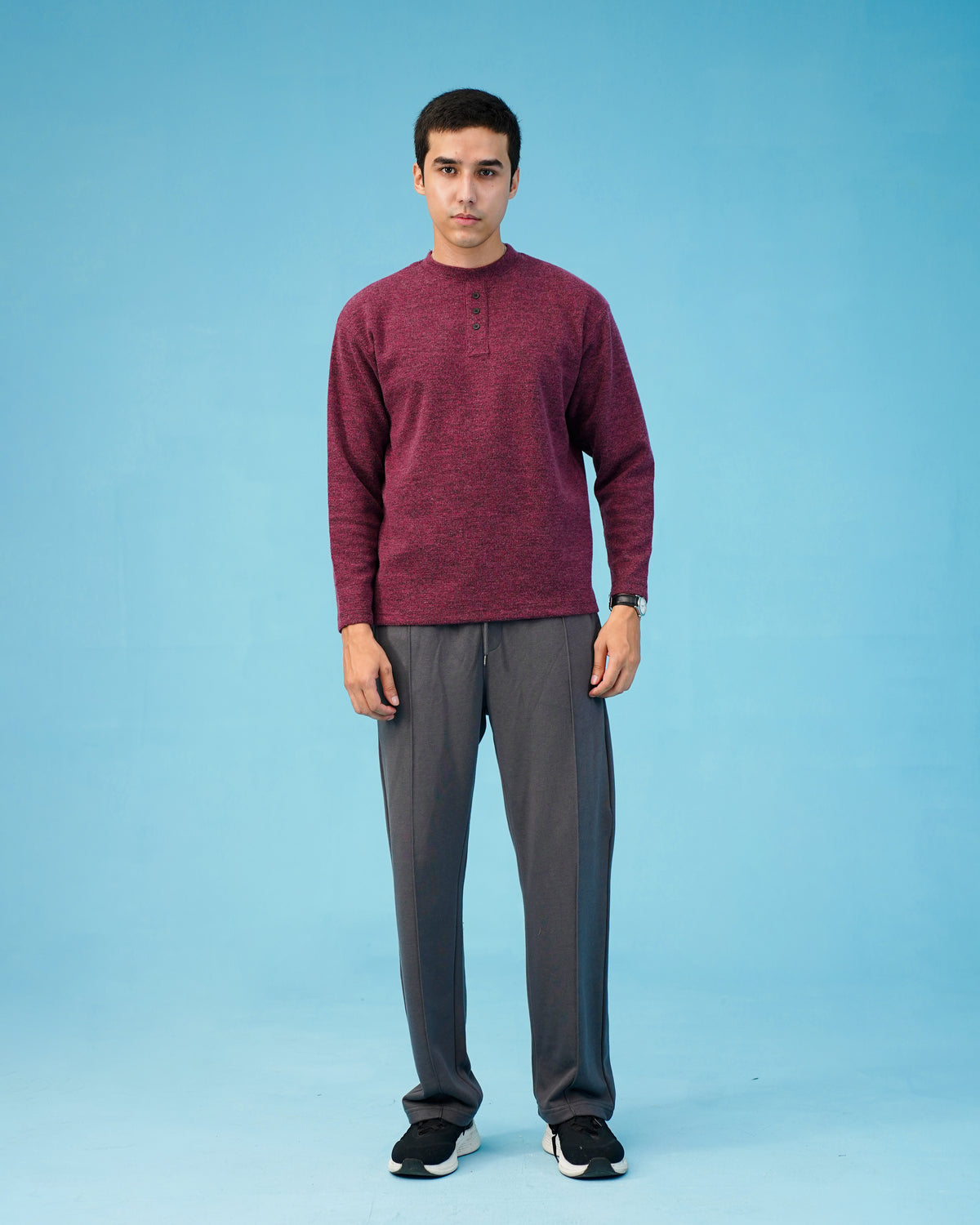 IMPORTED mehroon SWEATSHIRT