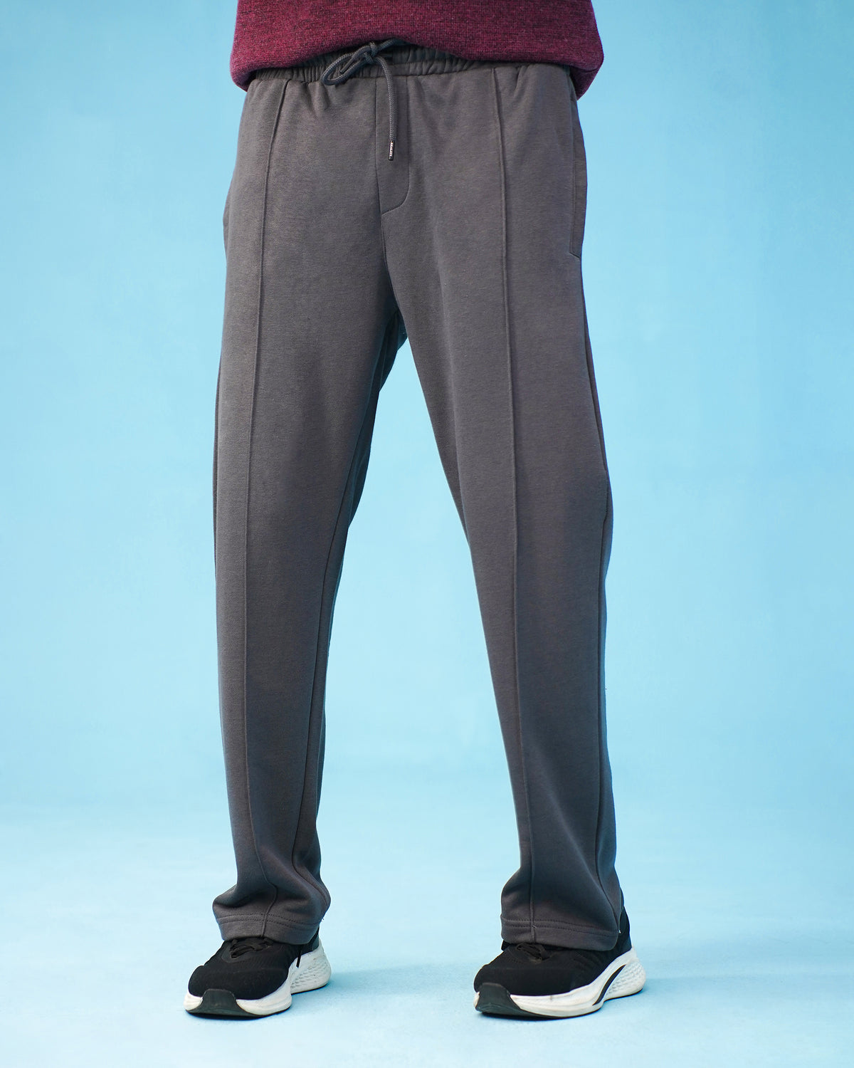 TERRY TAPERED GRAY TROUSER