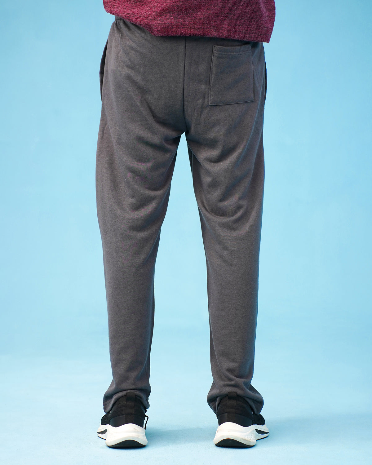 TERRY TAPERED GRAY TROUSER Reality