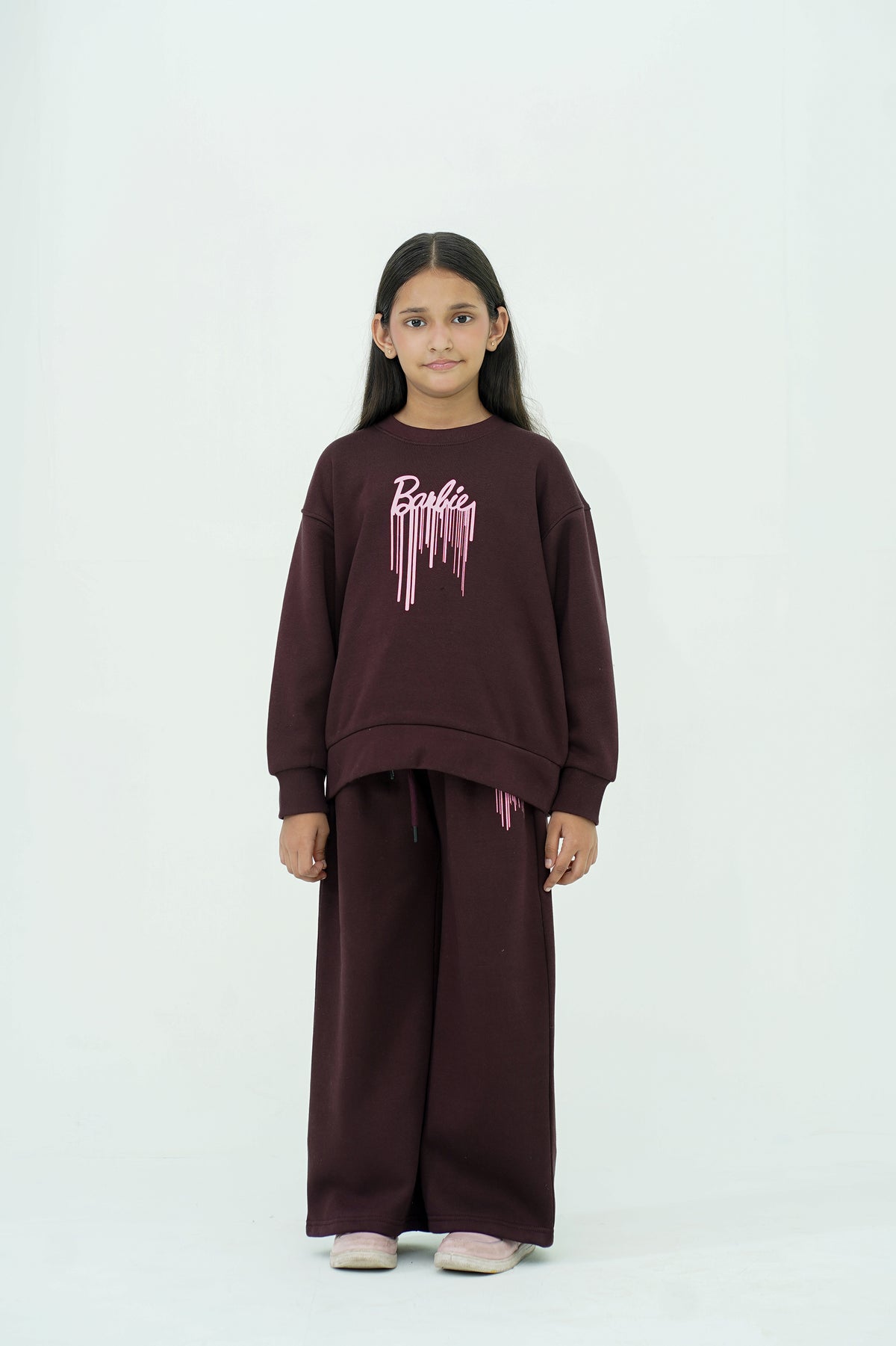 BARBIE GRAPHIC MEHROON SWEATSHIRT REALITY