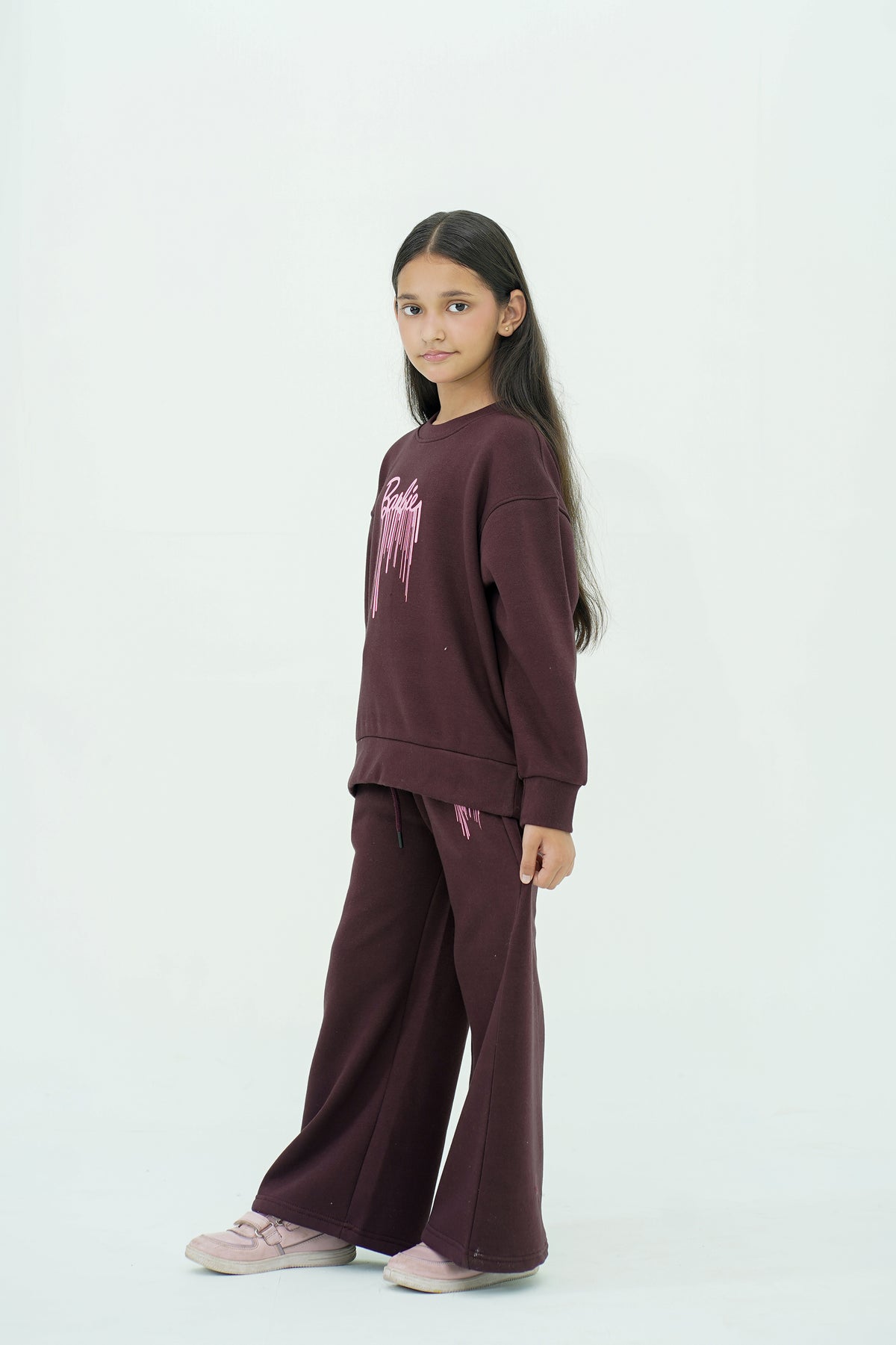 BARBIE GRAPHIC MEHROON SWEATSHIRT REALITY