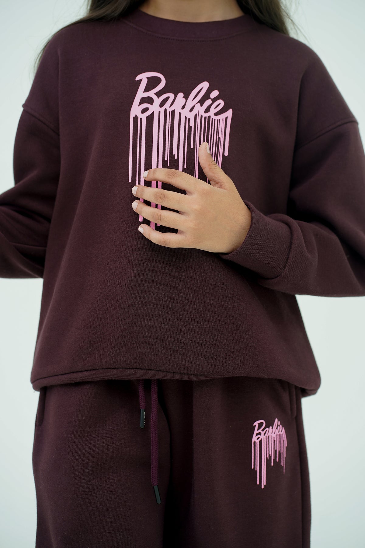 BARBIE GRAPHIC MEHROON SWEATSHIRT REALITY