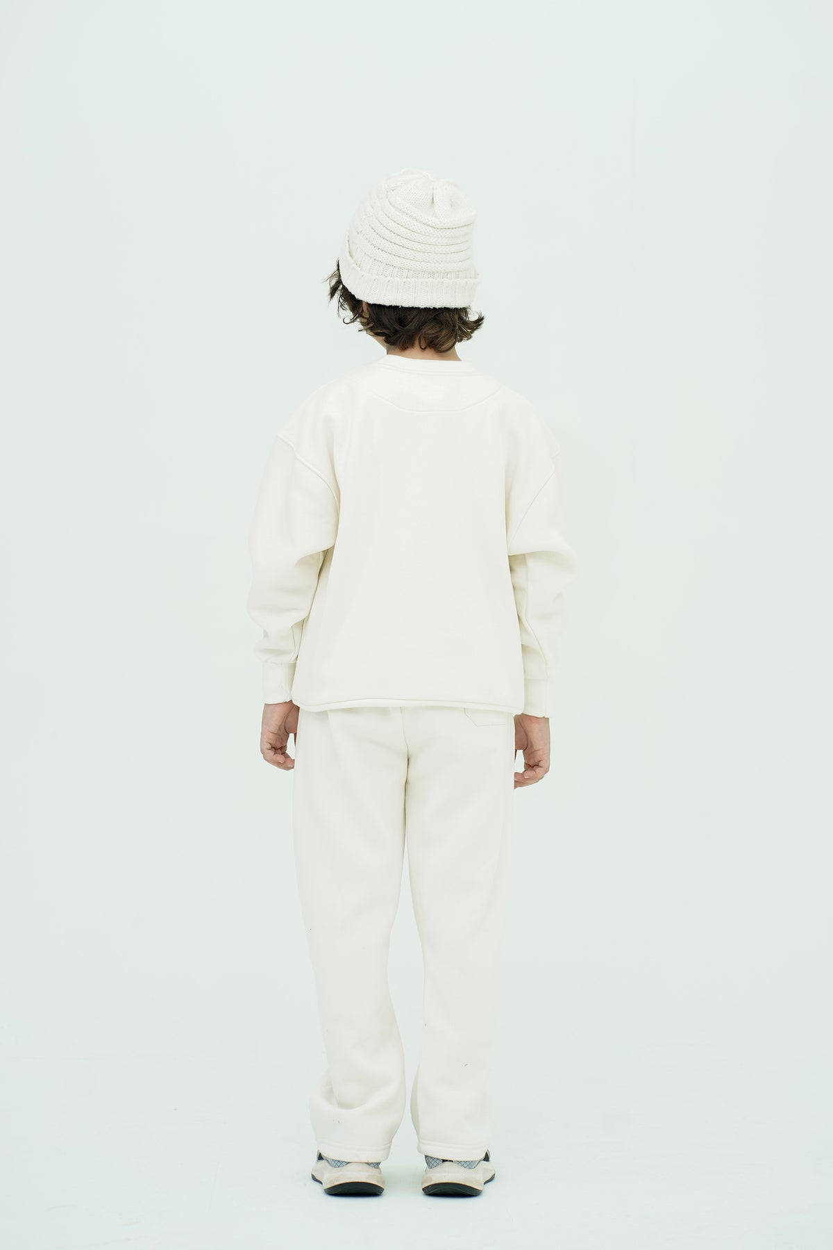 BOYS "REAL" OFF WHITE SWEATSHIRT Reality