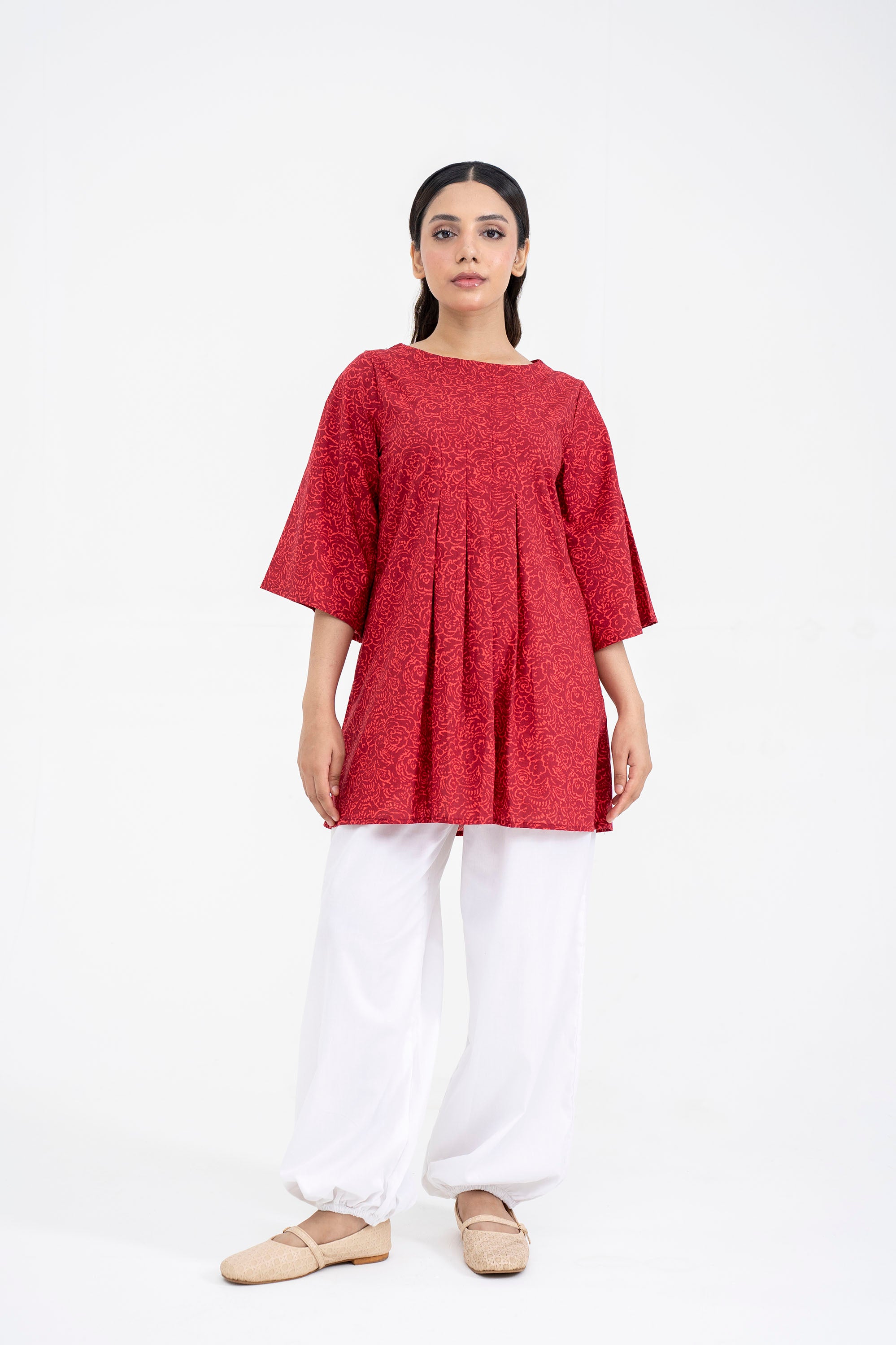 RED SCARLET SYMPHONY FROCK Reality