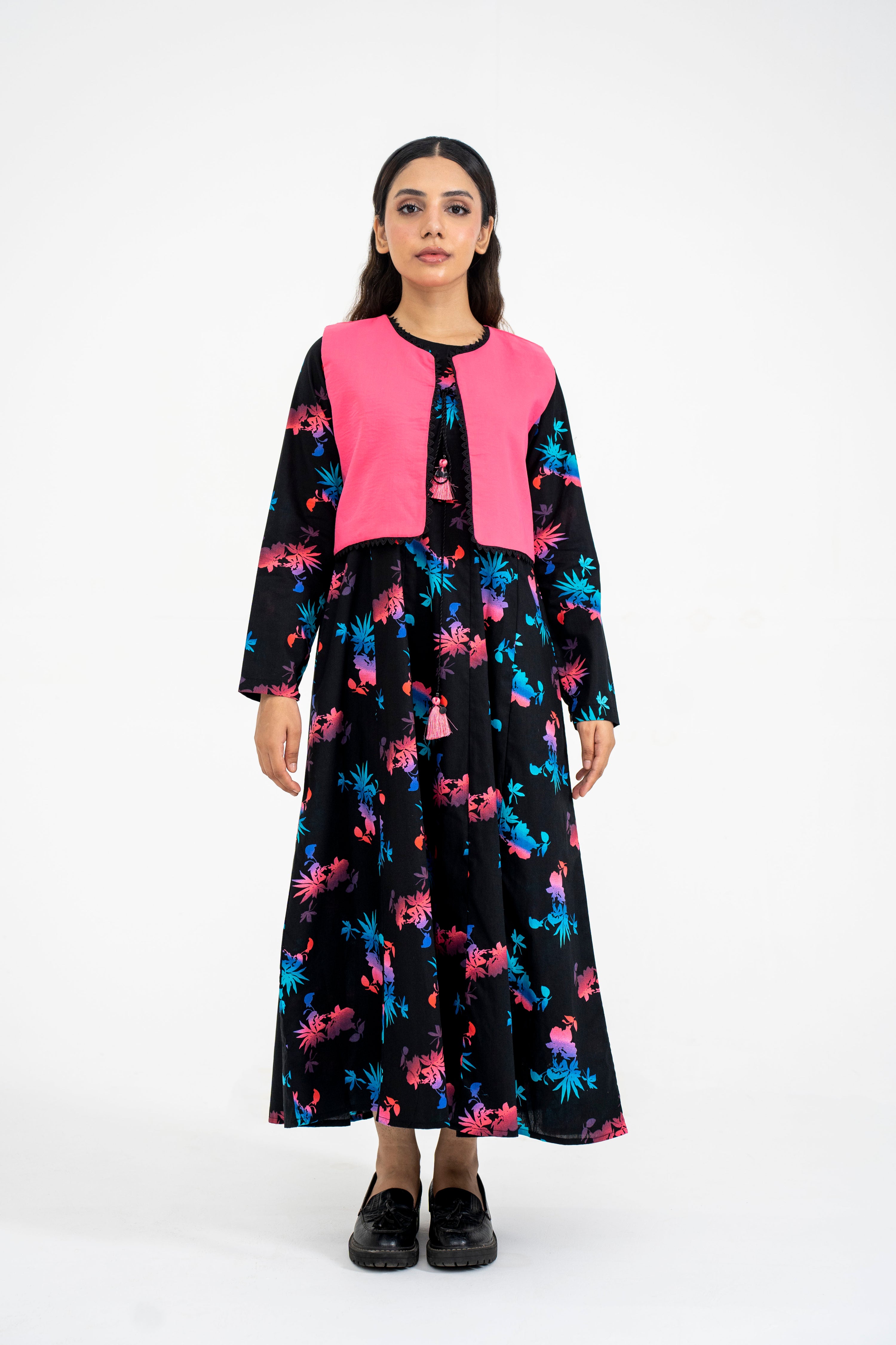 FLORAL PINK FROCK Reality
