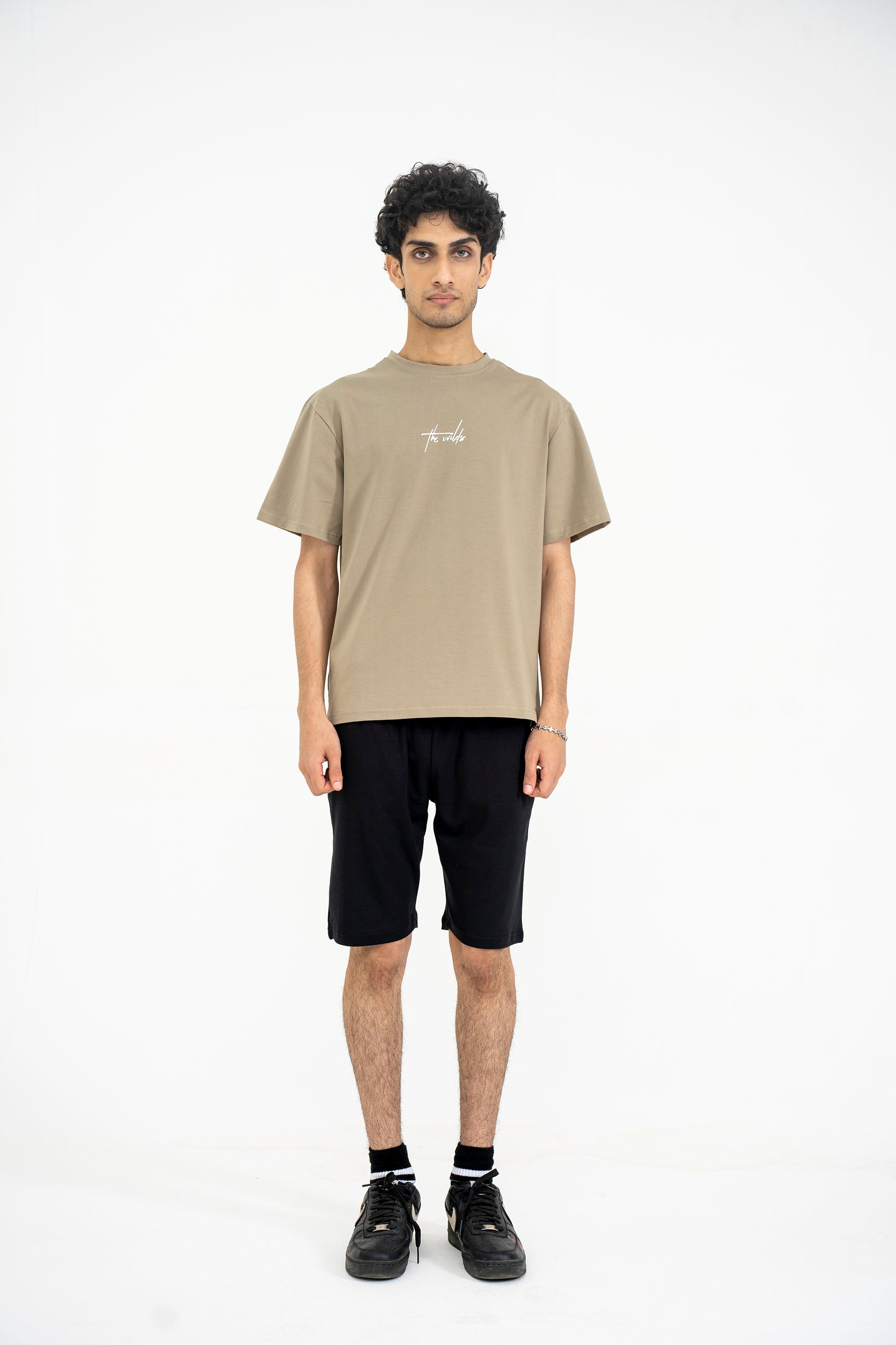 men THE WILD GRAPHIC LIGHT GREEN TEE Reality