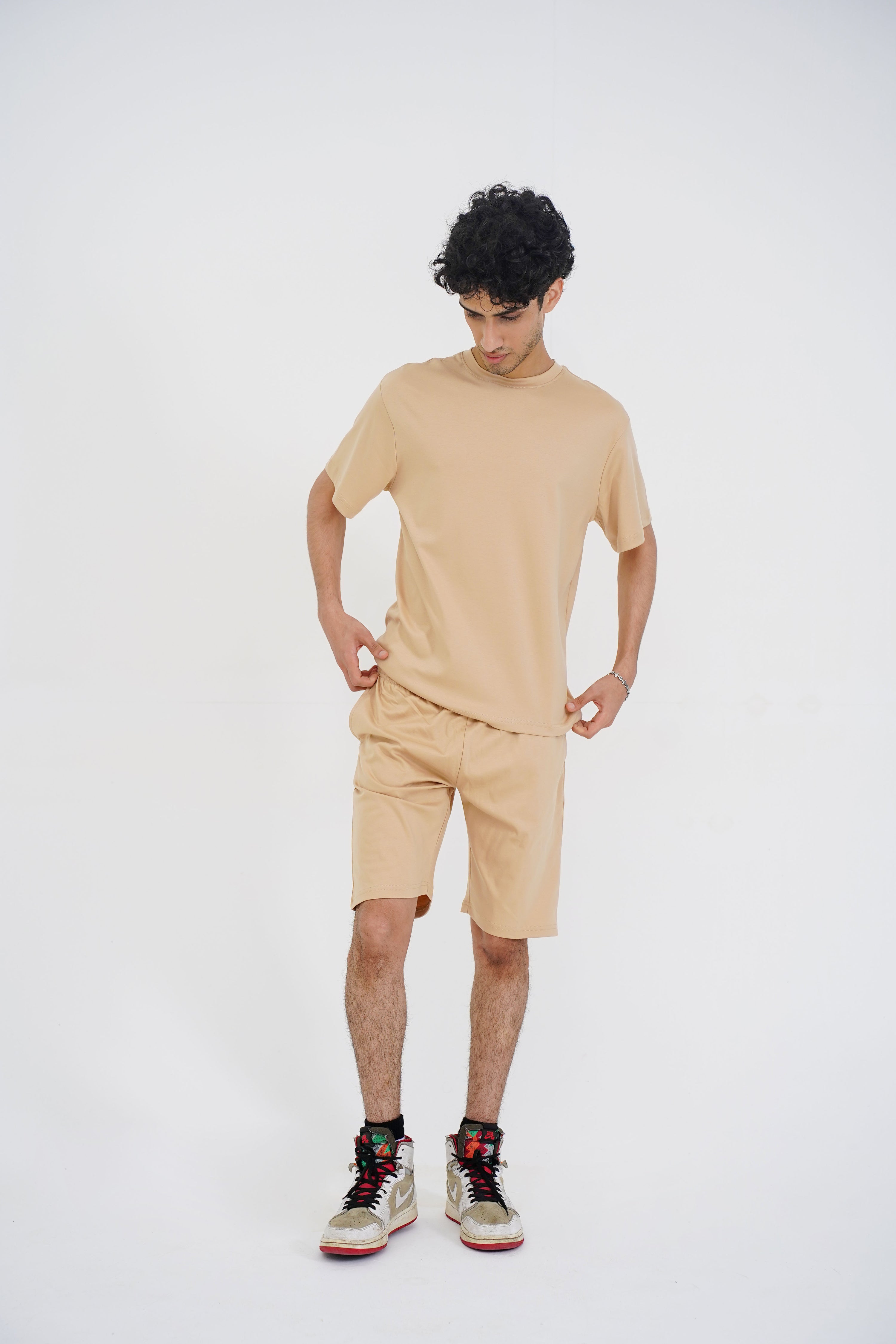 MEN DOWN SHOULDER SKIN T-SHIRT Reality