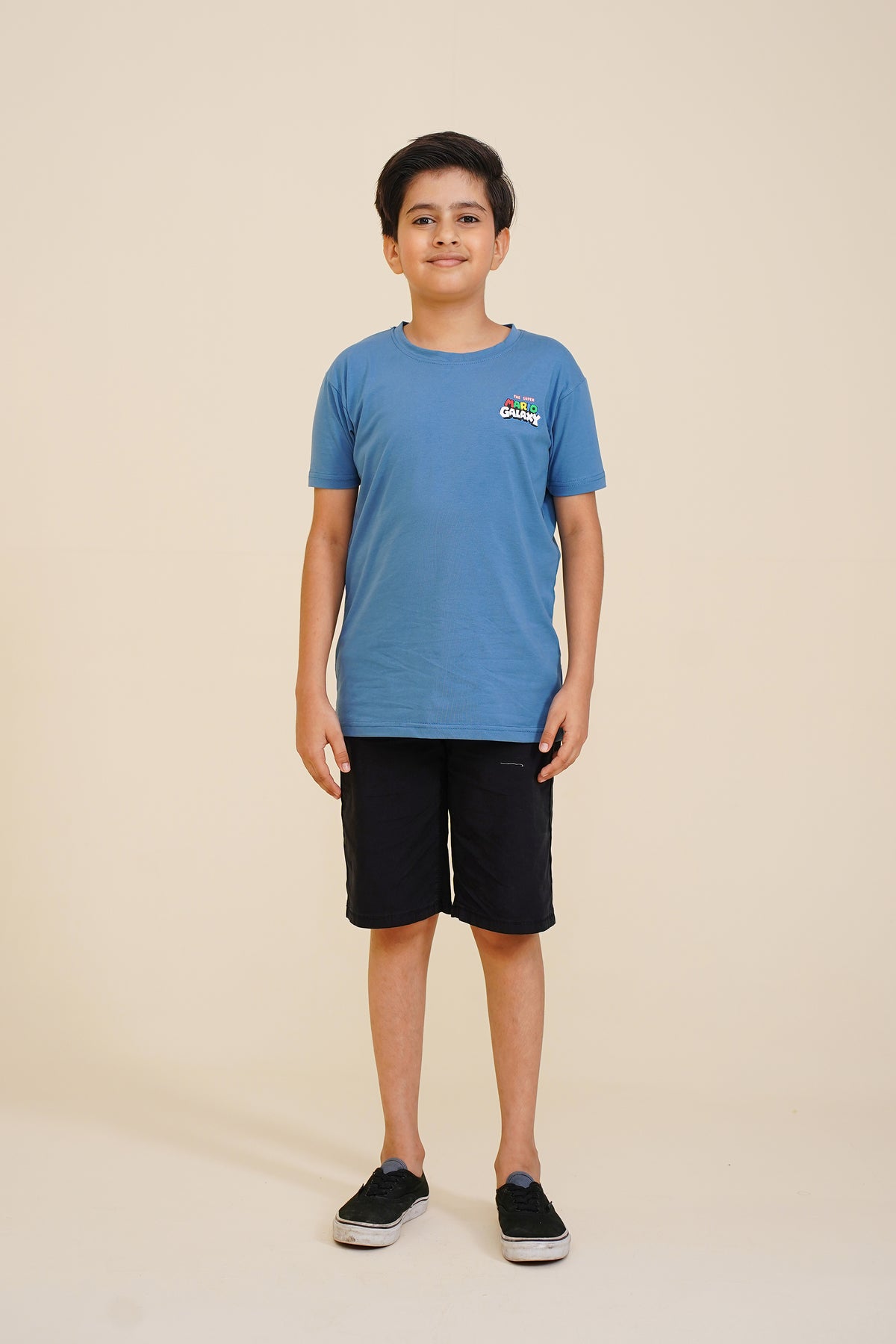 WORTHY GRAPHIC LIGHT BLUE TEE Reality