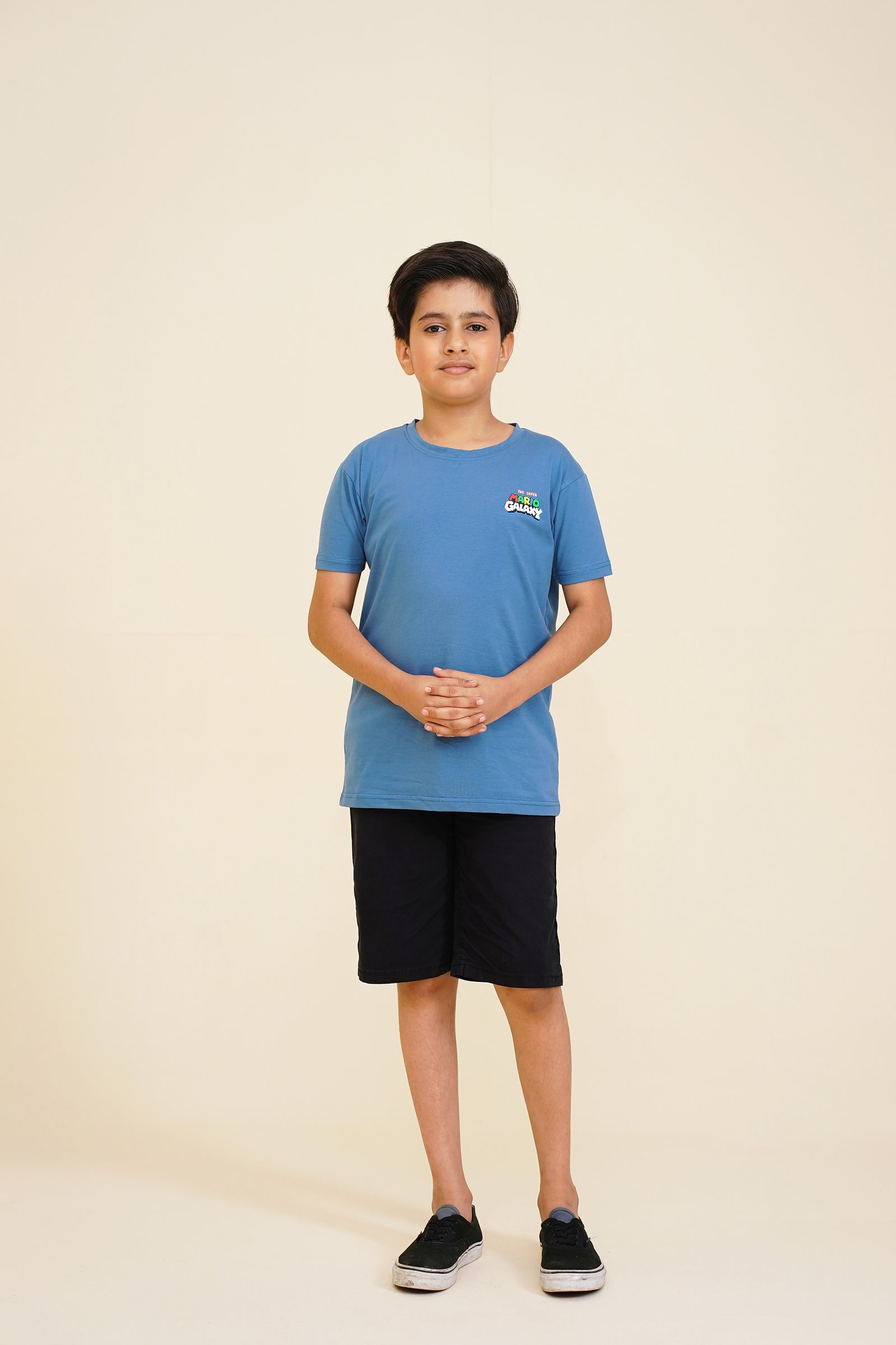 WORTHY GRAPHIC LIGHT BLUE TEE Reality