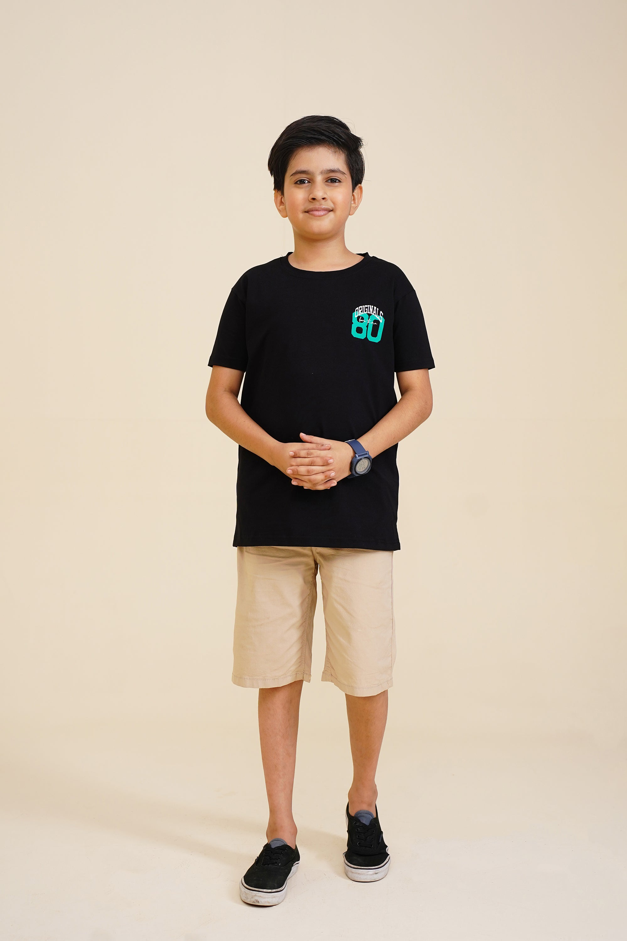 WORTHY GRAPHIC BLACK TEE Reality