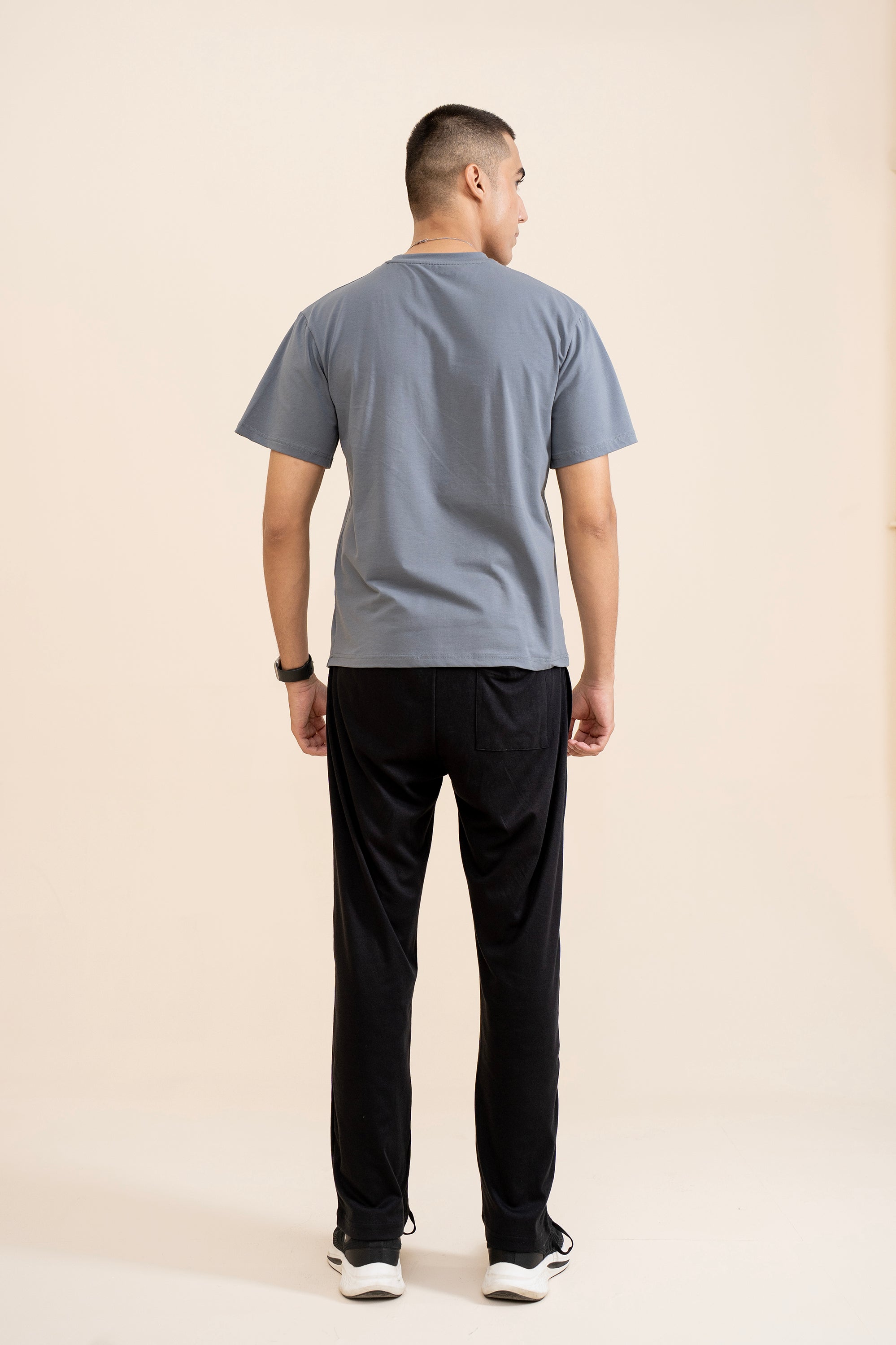 men KAI-ZEN GRAPHIC GRAY TEE Reality