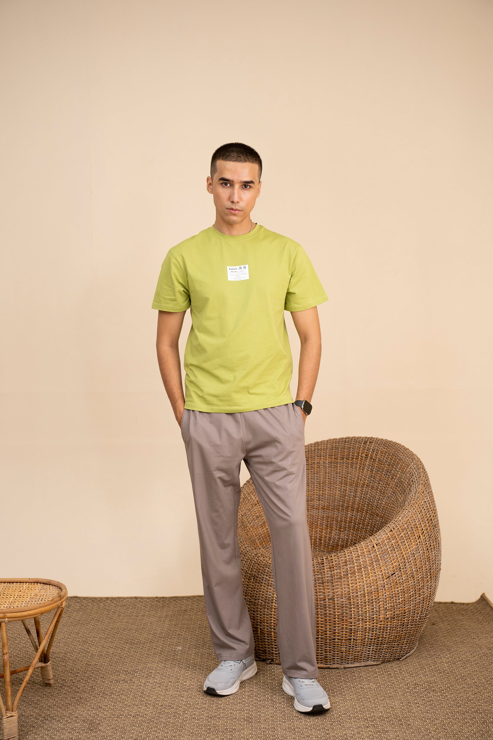 men KAI-ZEN GRAPHIC PARROT TEE