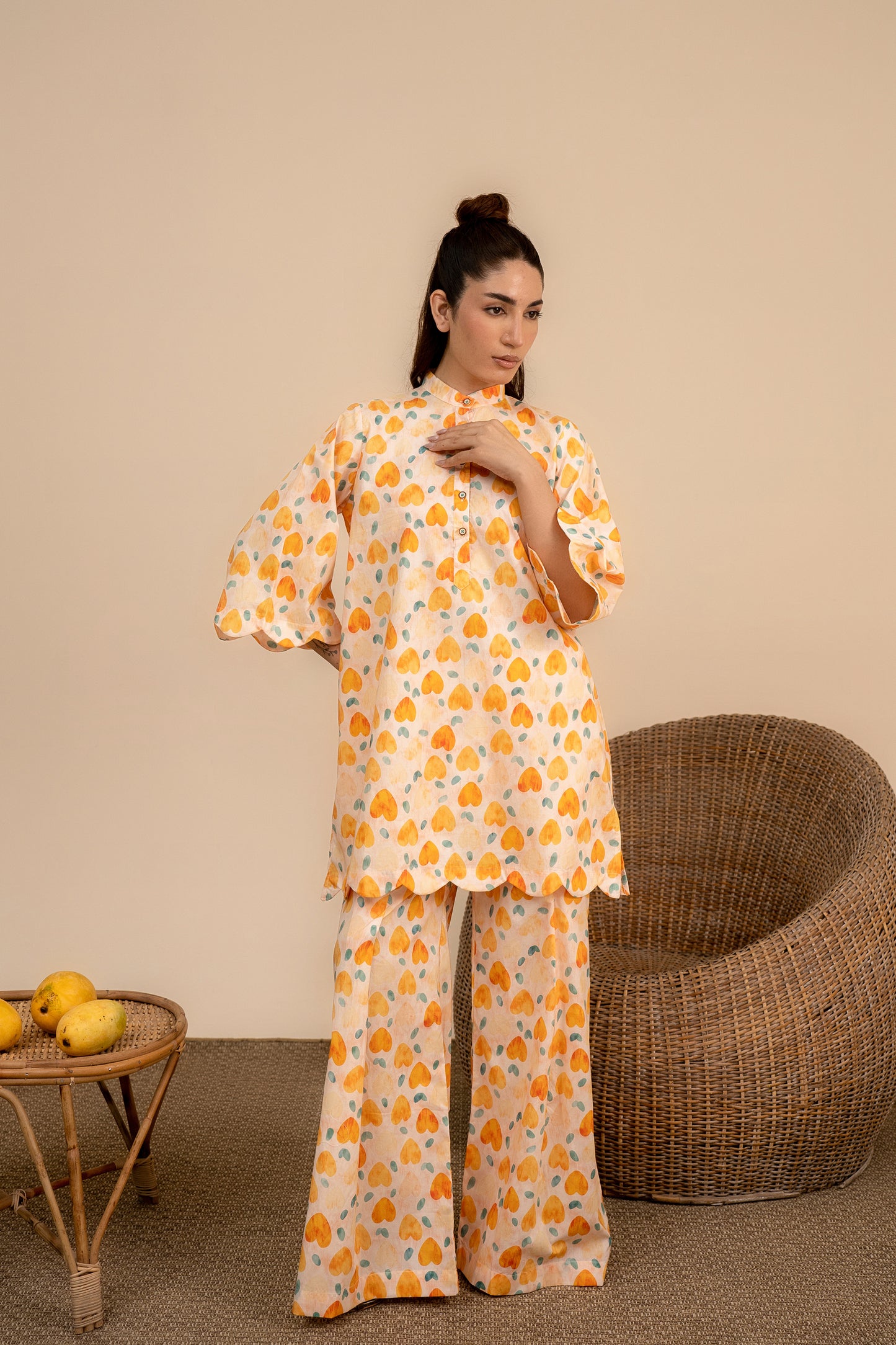 YELLOW FLORAL FROCK Reality