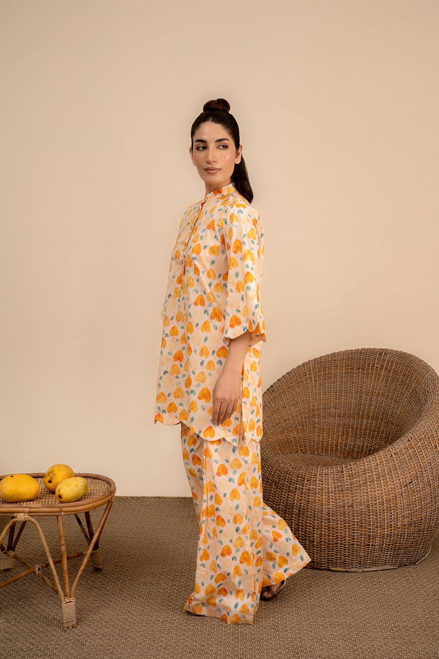 YELLOW FLORAL FROCK Reality