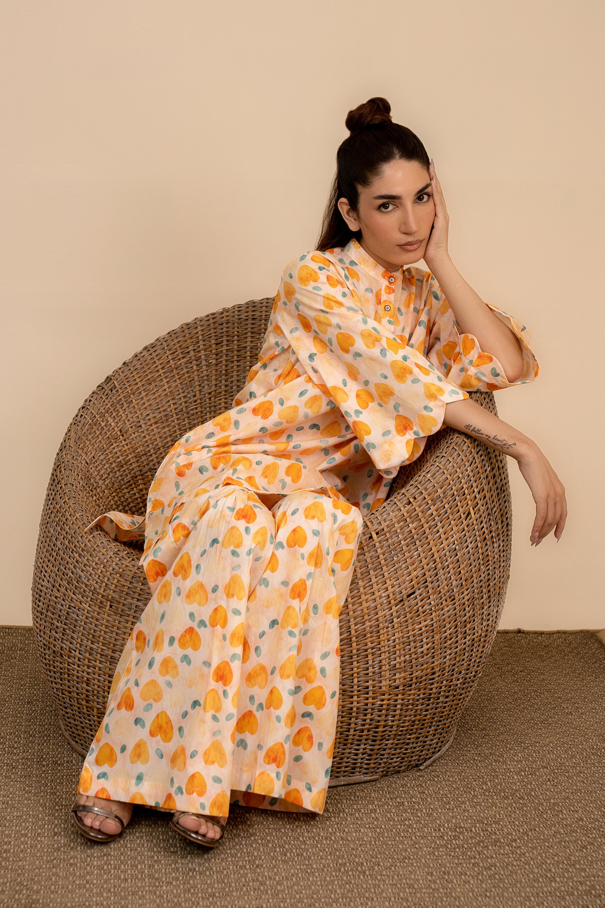 YELLOW FLORAL FROCK Reality