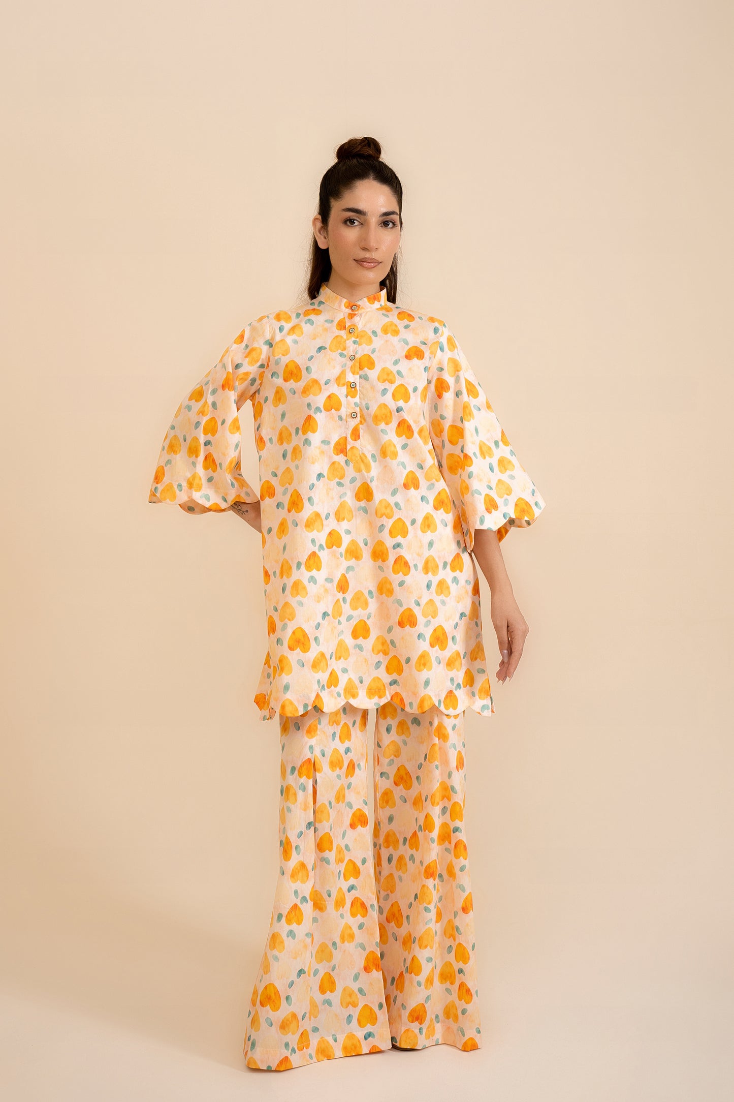 YELLOW FLORAL FROCK Reality