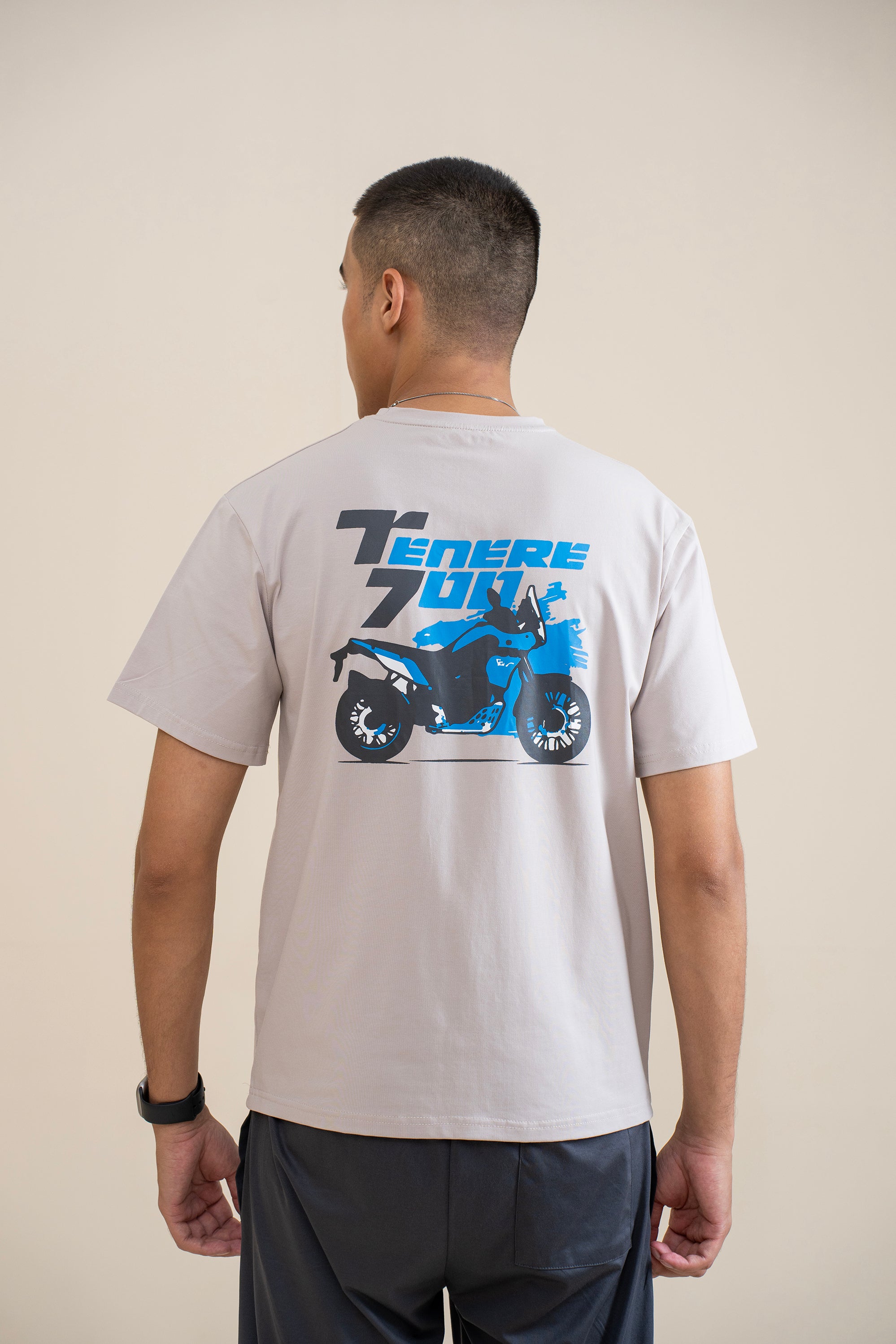 SKIN LYCRA JERSEY MOTO GRAPHIC TEE Reality