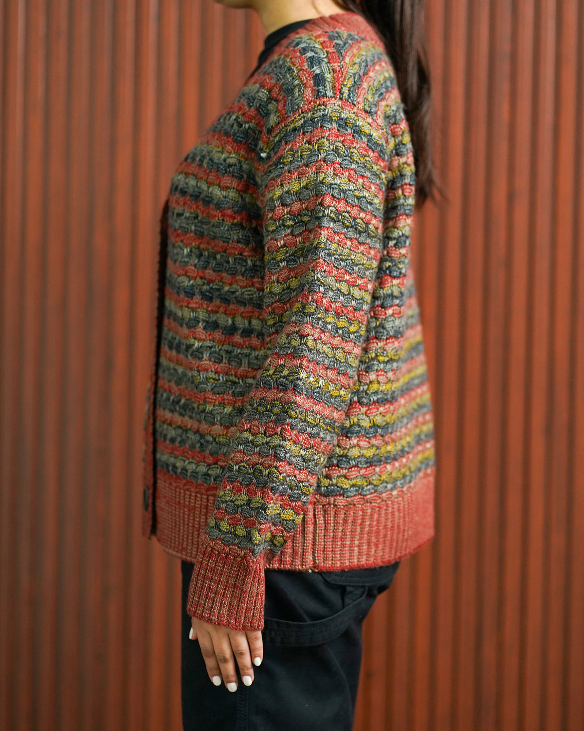 LADIES RUST SWEATER Reality