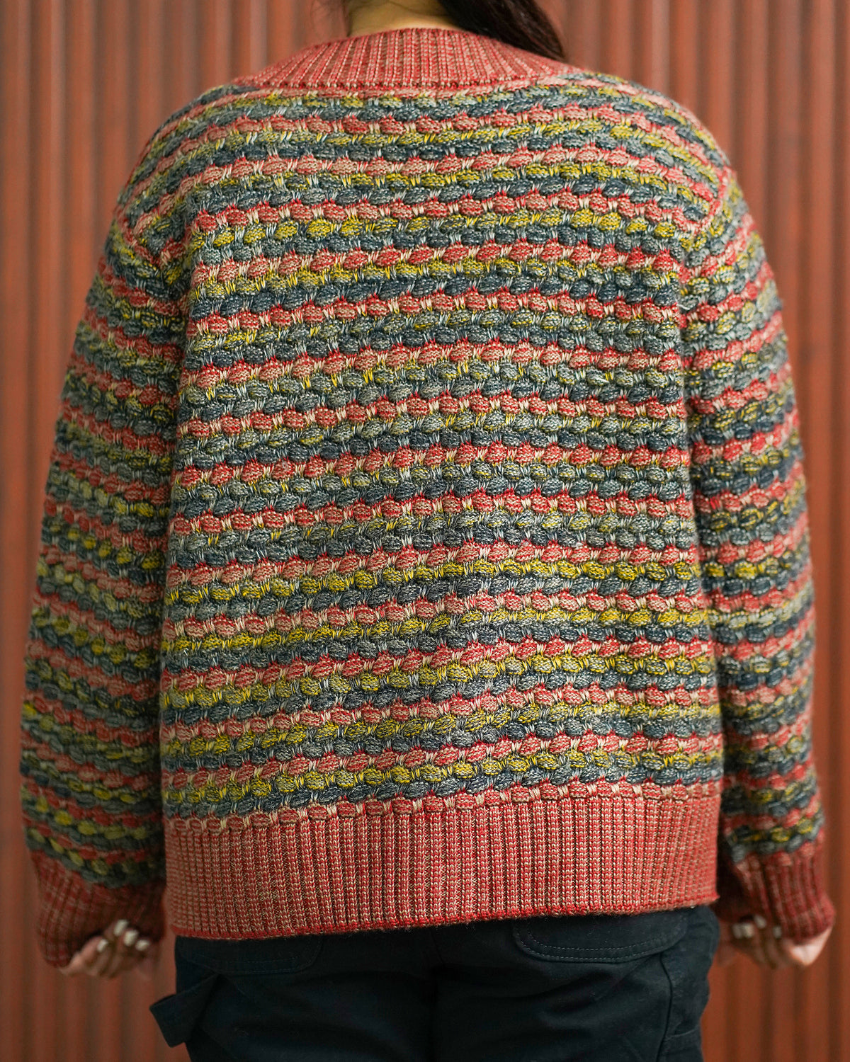 LADIES RUST SWEATER Reality