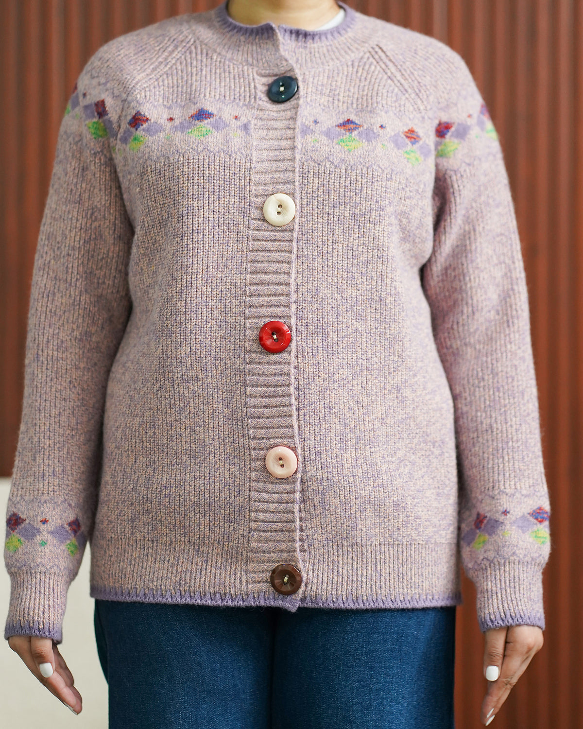 LADIES LIGHT PURPLE SWEATER Reality