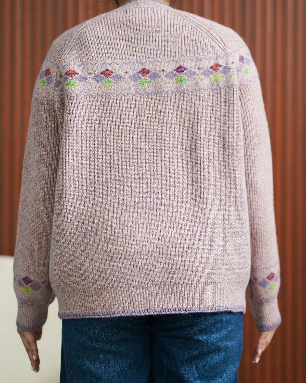 LADIES LIGHT PURPLE SWEATER Reality
