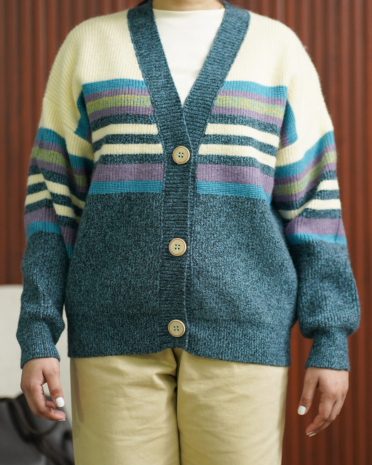 LADIES BLUE SWEATER Reality