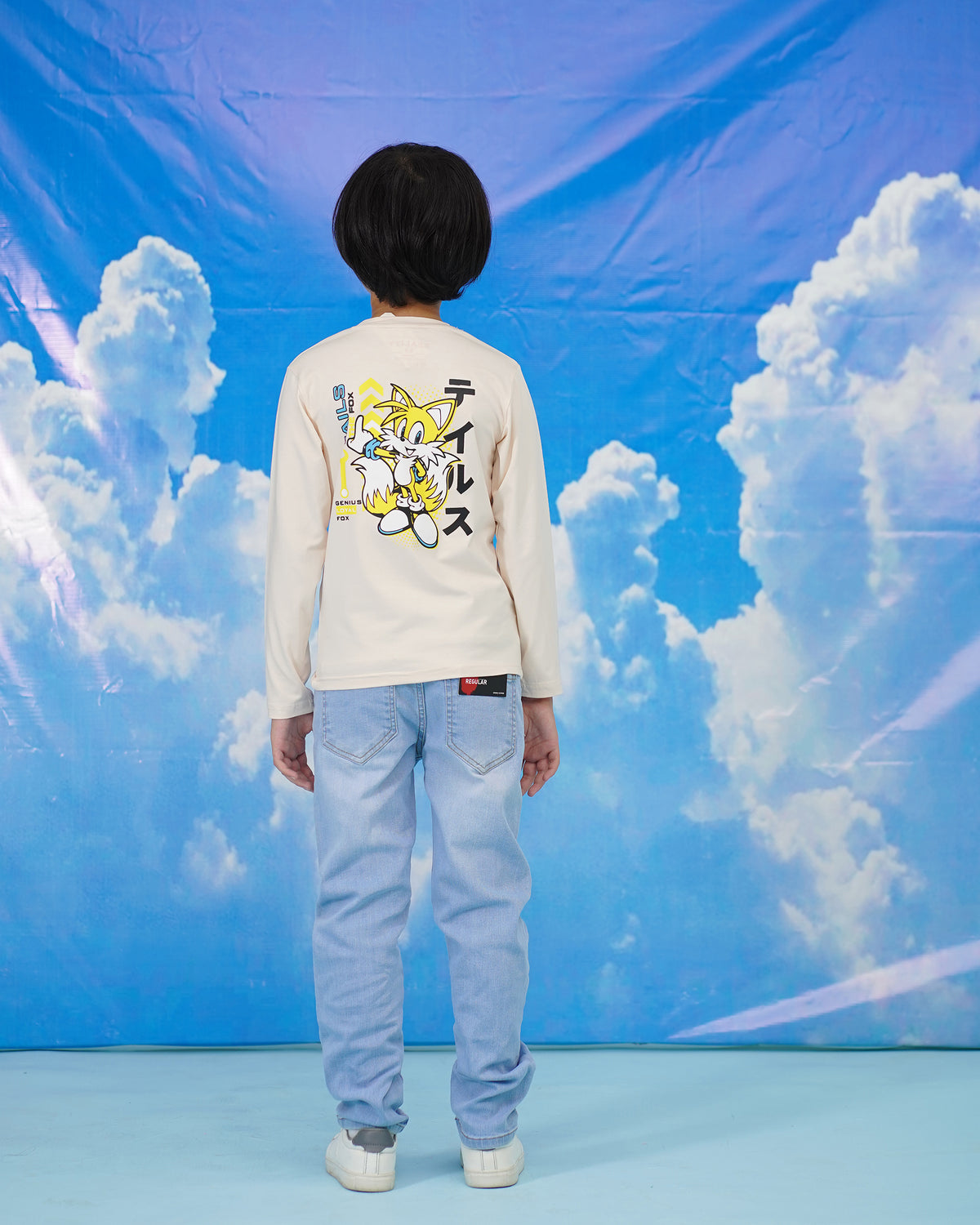 SONIC GRAPHIC CREAM TEE