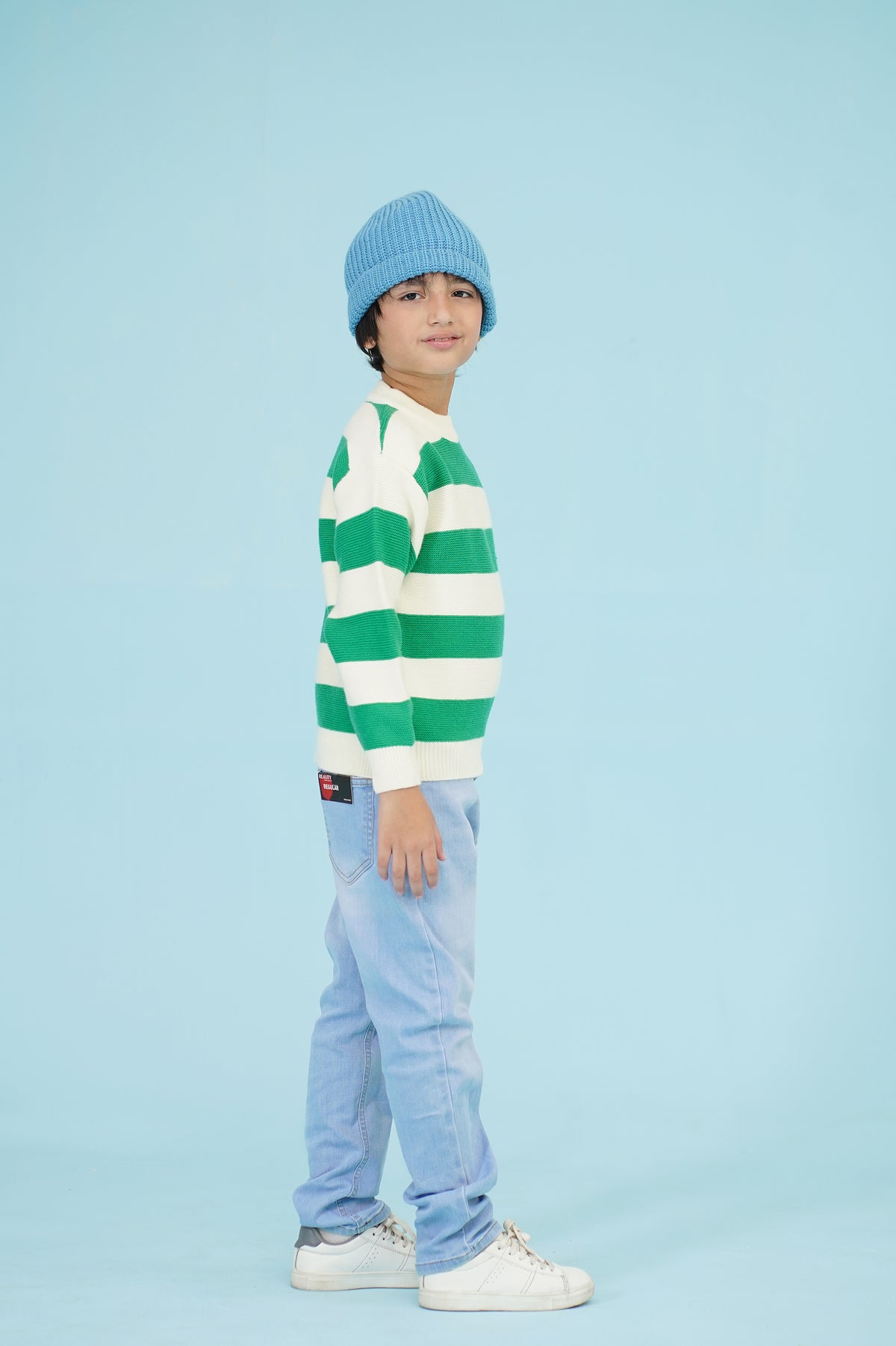 BOYS CREAM SWEATER Reality