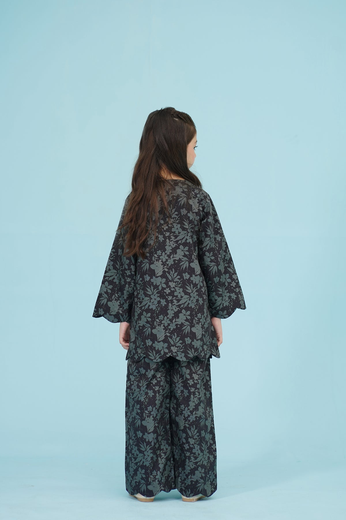 BLACK FLORAL CO-ORD SET Reality