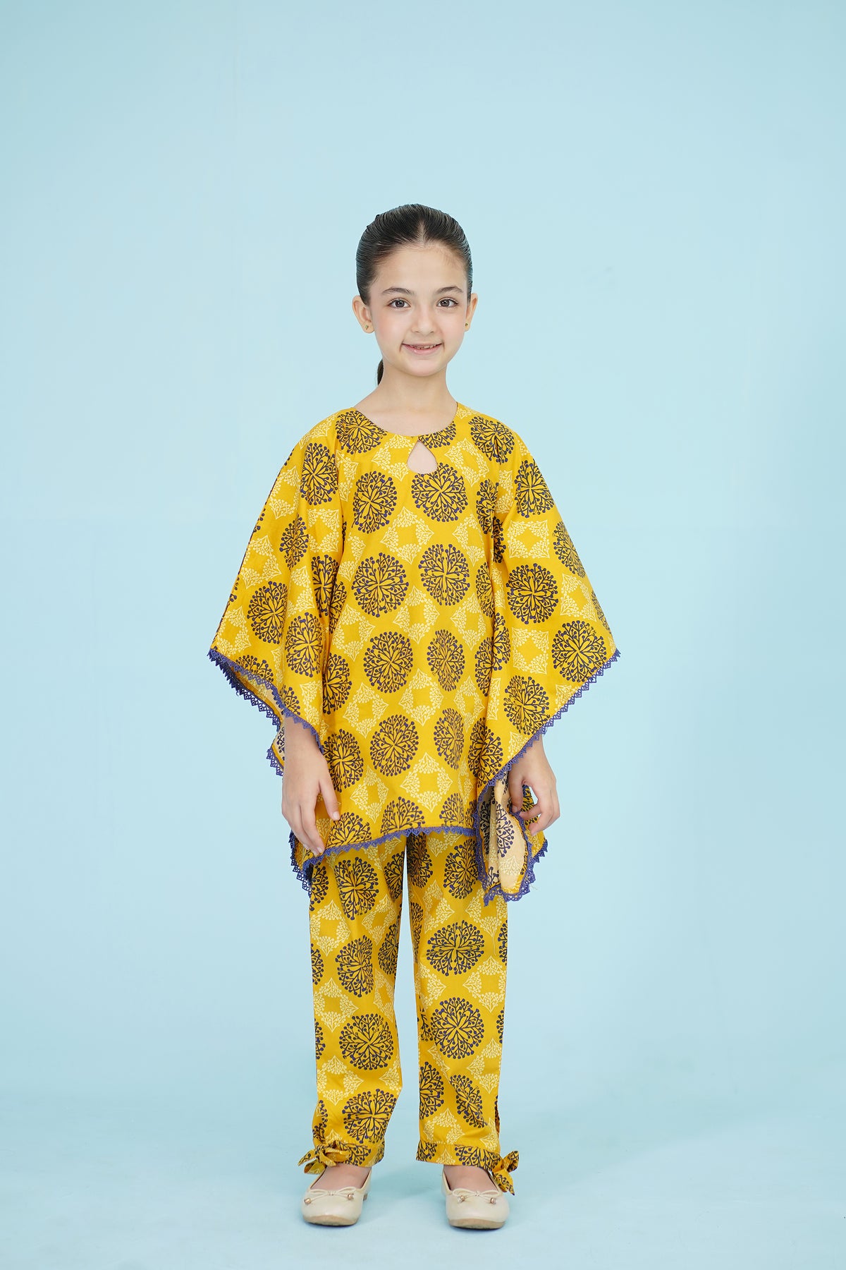 KAFTAN YELLOW CO-ORD SET Reality