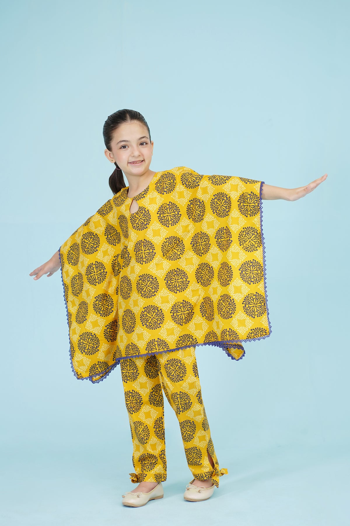 KAFTAN YELLOW CO-ORD SET Reality
