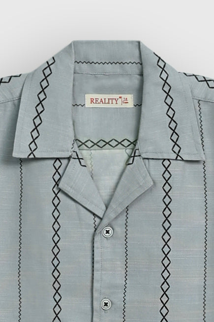 COAT COLLAR Green C-SHIRT Reality