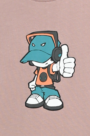 Boys Tea Pink T-SHIRT Reality