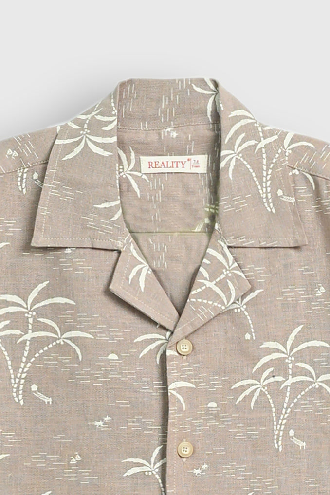 COAT COLLAR Brown C-SHIRT Reality