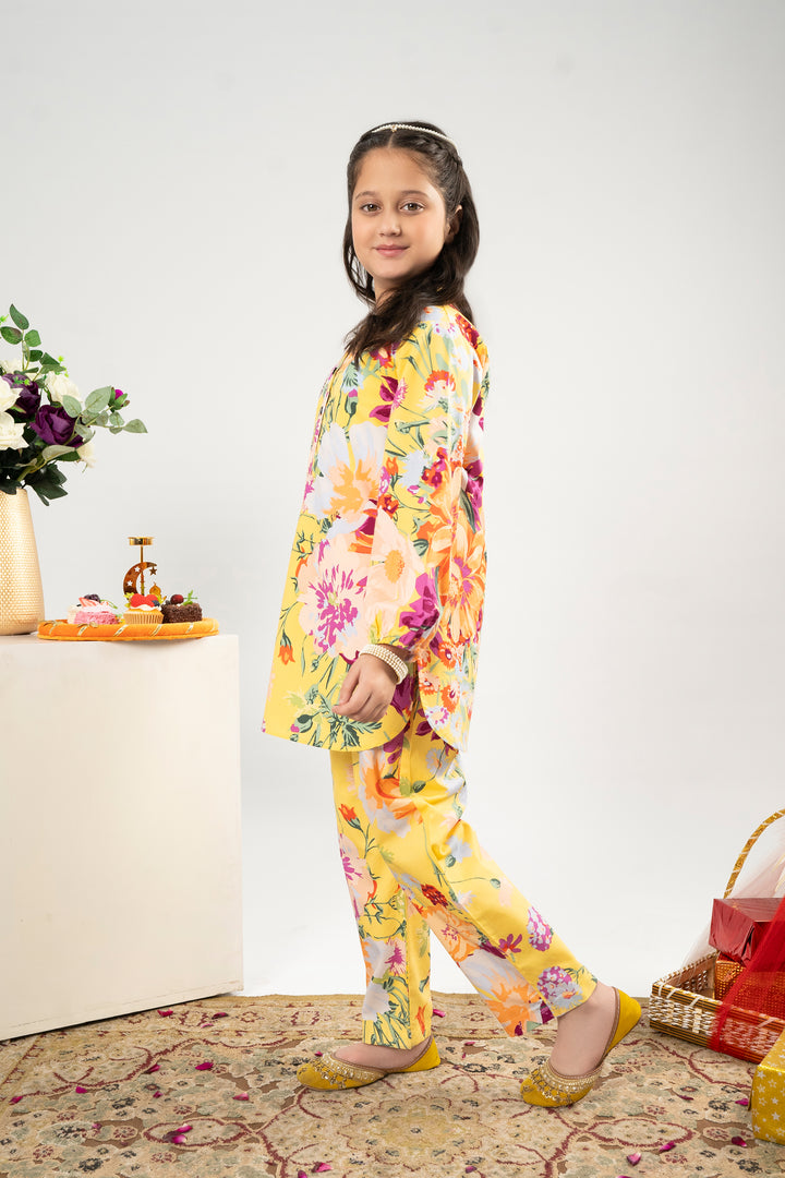 ETHEREAL FLOURISH YELLOW SUIT Reality