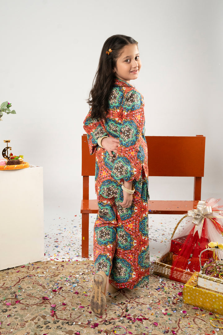 FLORAL MUSE RUST SUIT Reality