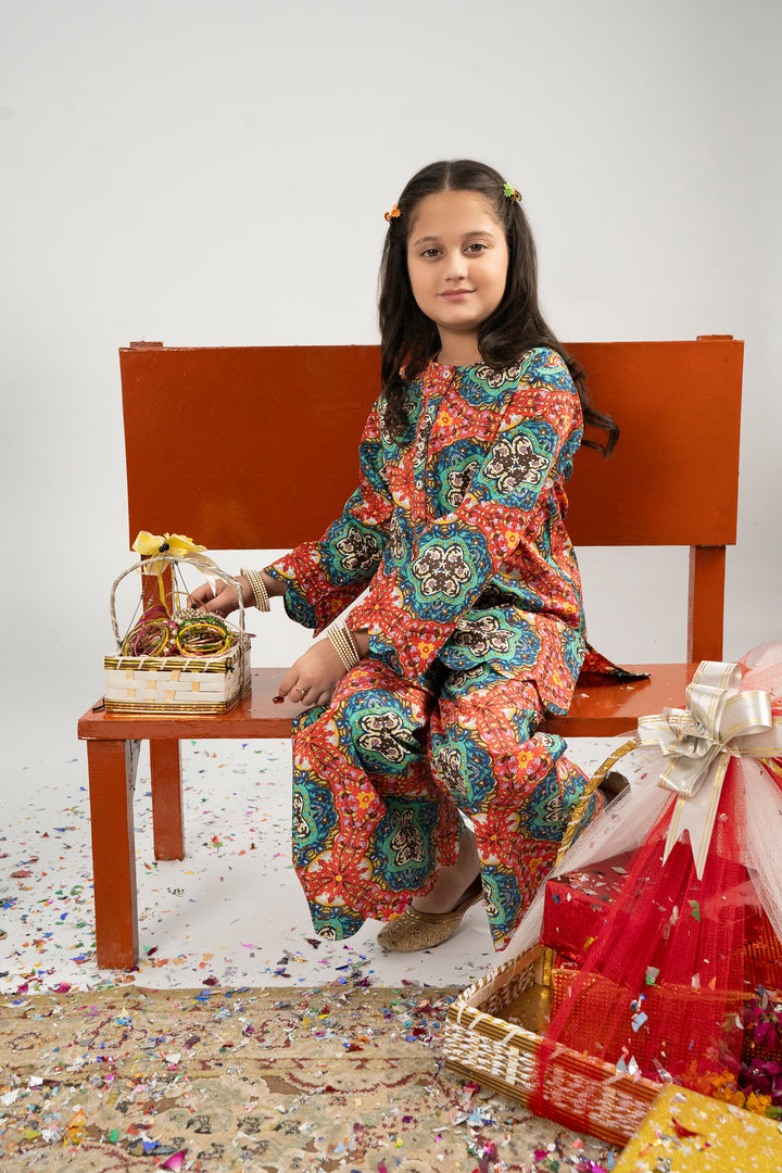 FLORAL MUSE RUST SUIT Reality