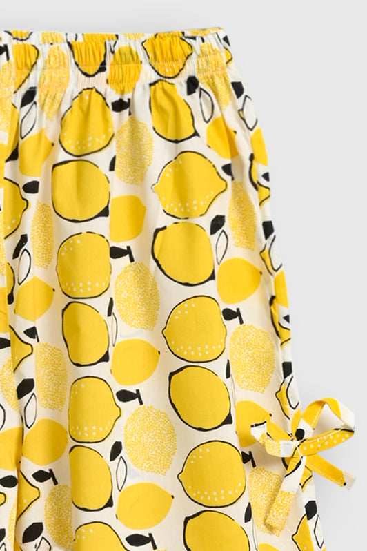 SUMMER SERENADE YELLOW CO-ORD SET Reality