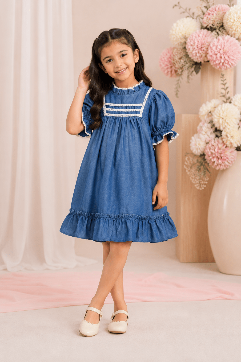 GIRLS BLUE FROCK Reality