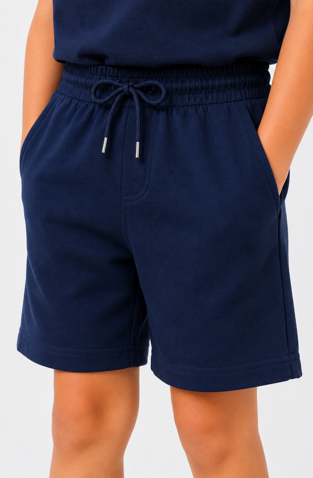 KIDS NAVY SHORTS