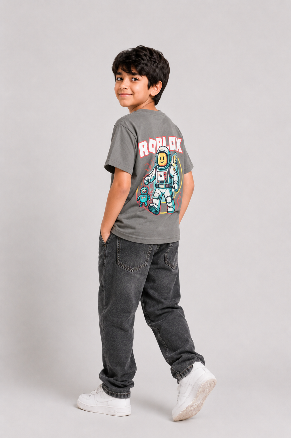 Boys GRAY T-SHIRT Reality