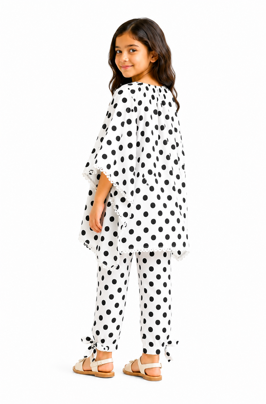 2 piece suit MEADOW WHISPERS WHITE KAFTAN