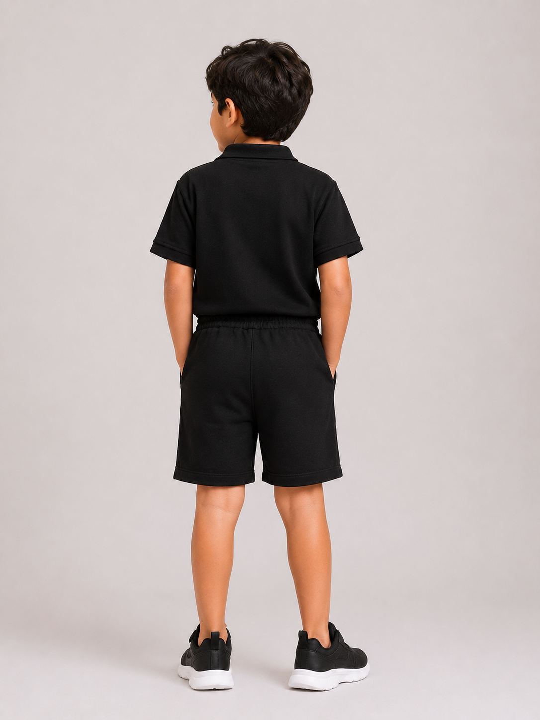 BOYS BLACK POLO Reality