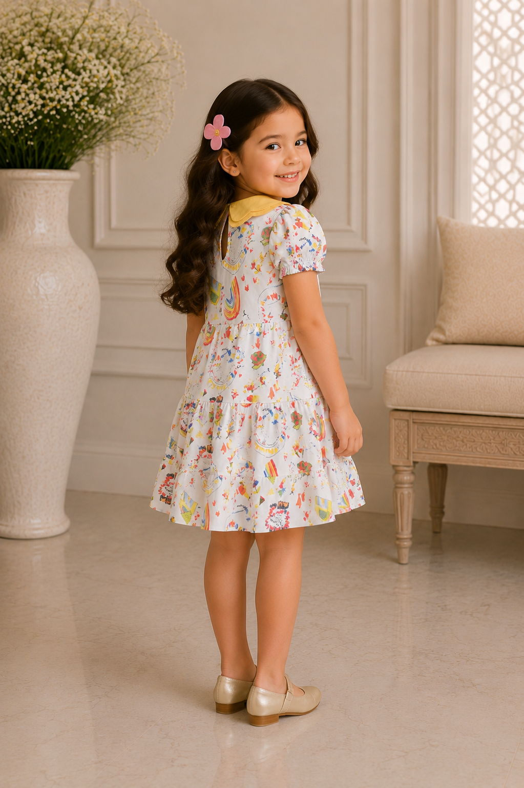 GIRLS WHITE FROCK Reality