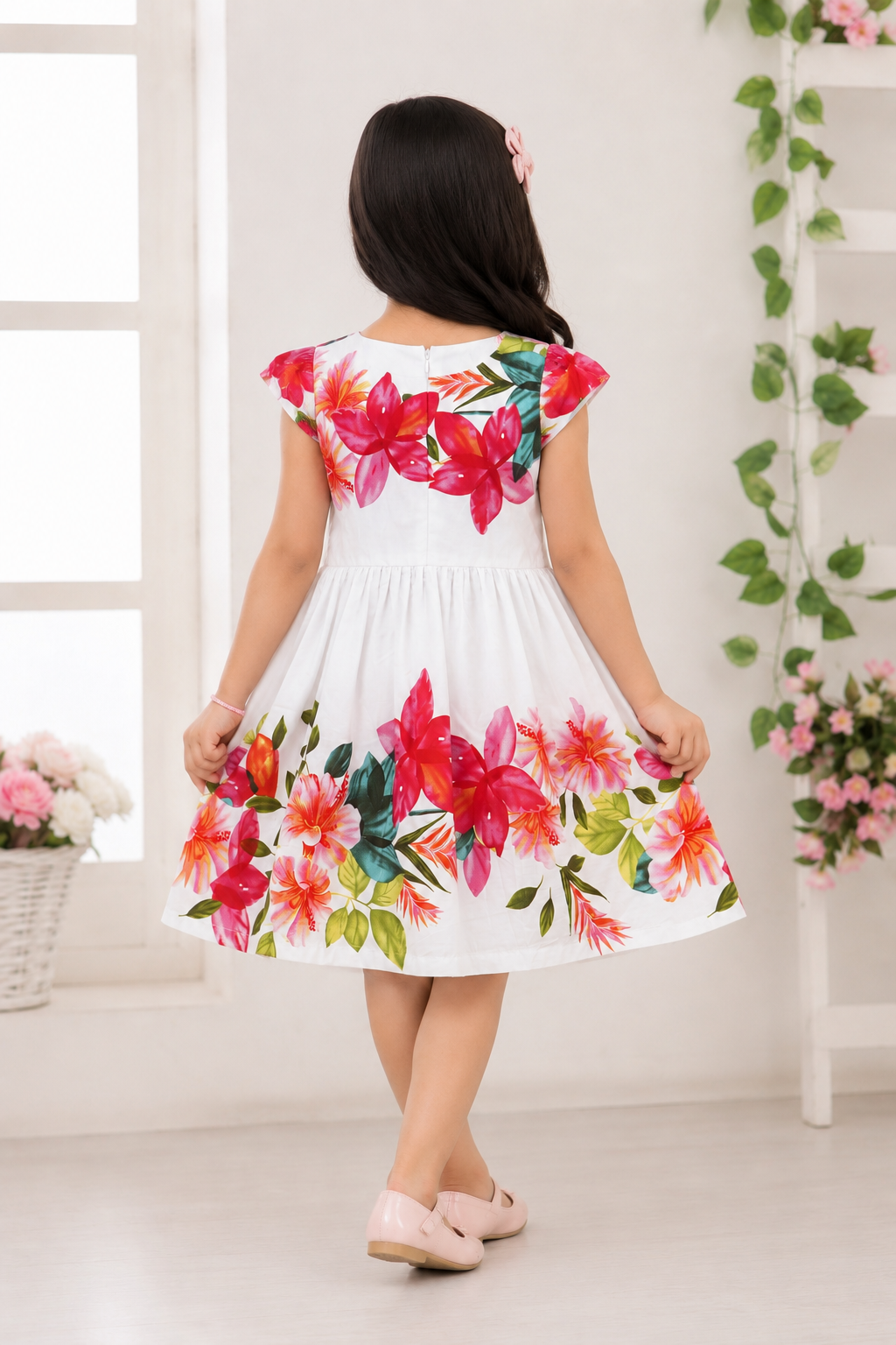 GIRLS WHITE FROCK Reality
