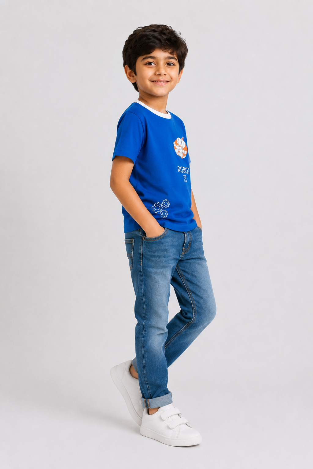Boys BLUE T-SHIRT Reality