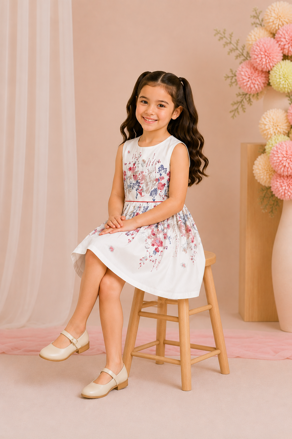 GIRLS WHITE FROCK Reality