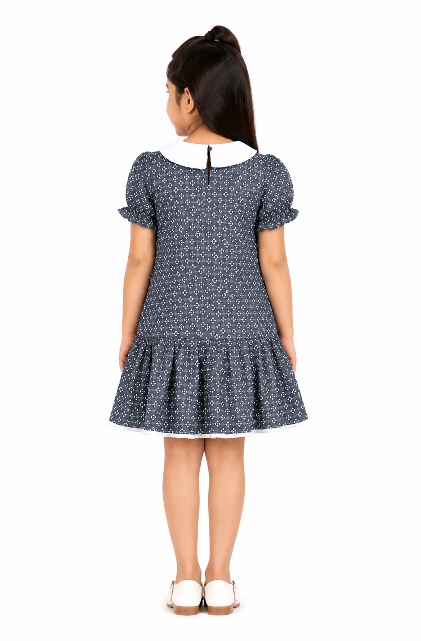GRAY COTTON CLOUD FROCK Reality