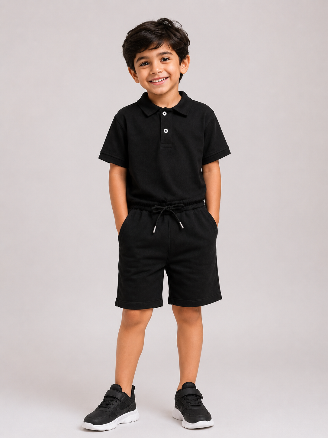 BOYS BLACK POLO Reality