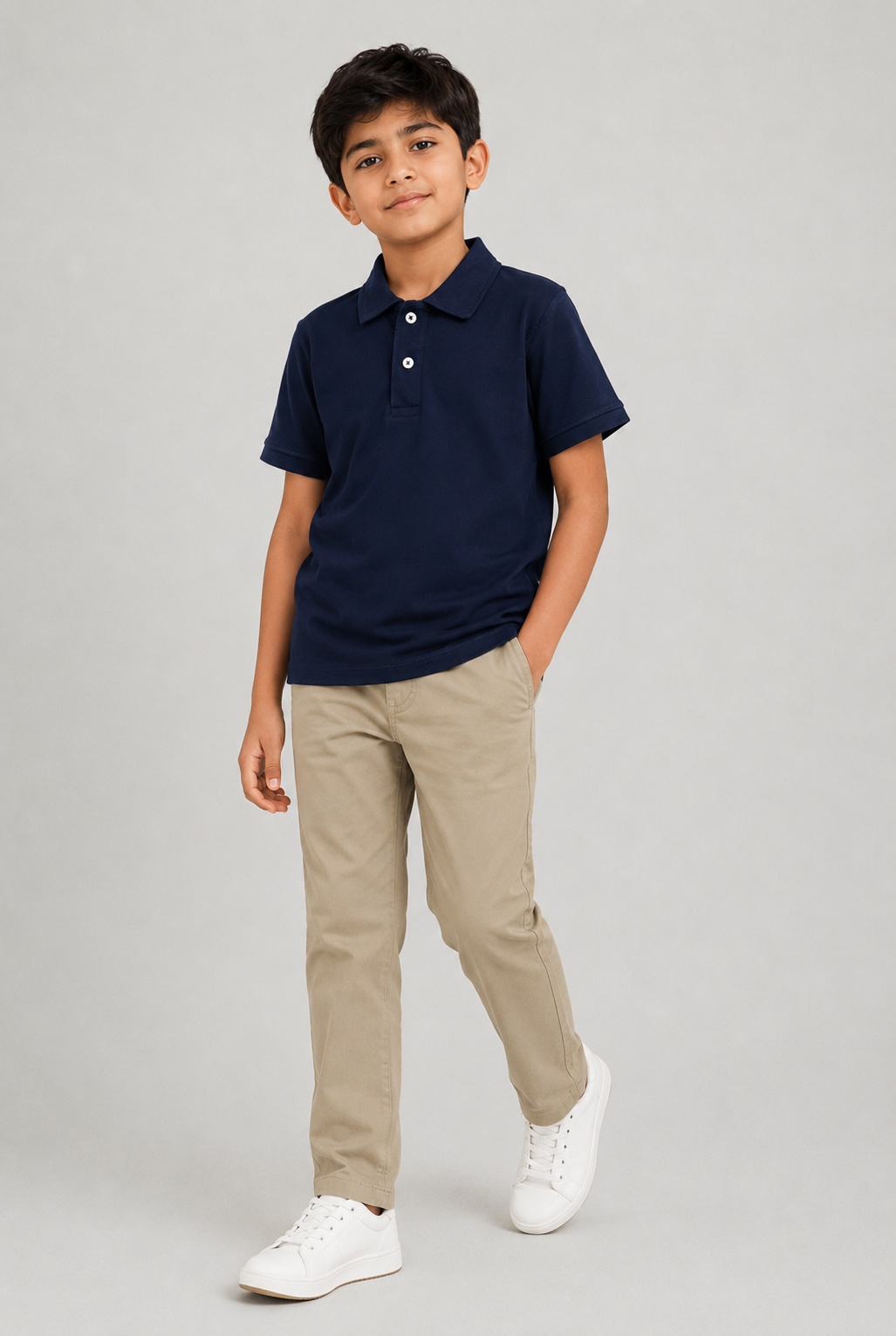 IMPORTED NAVY POLO Reality